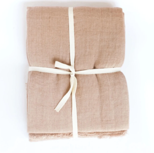 Creative Women Stone Washed Linen Tablecloth