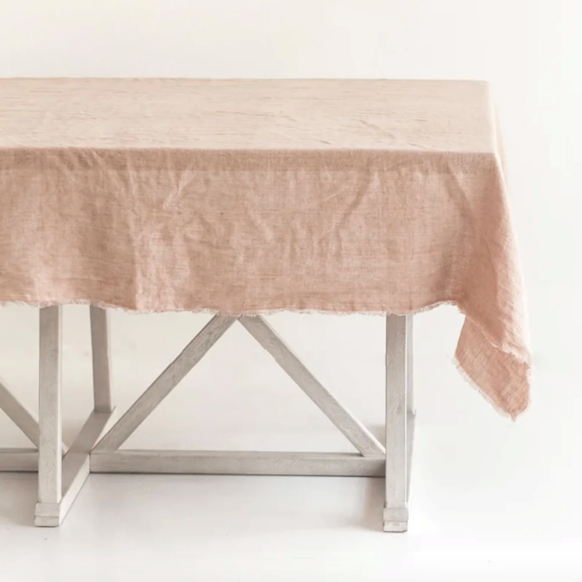 Creative Women Stone Washed Linen Tablecloth - Image 9 of 9