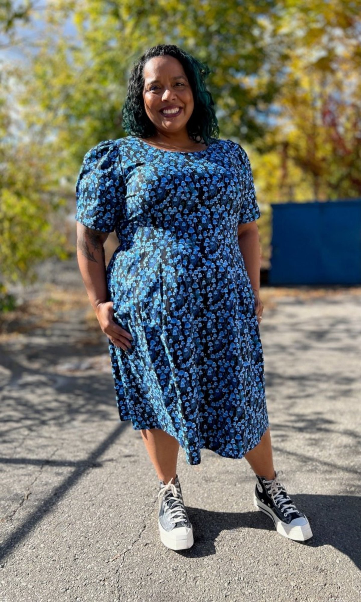 Birds of North America Winter Chippy Dress - Image 7 of 11