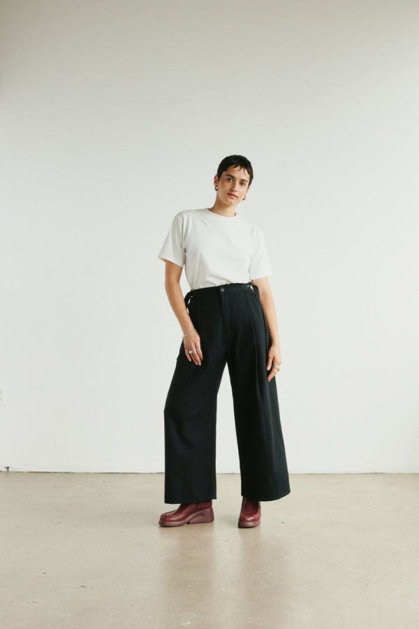 Veri Dario Pants - Black