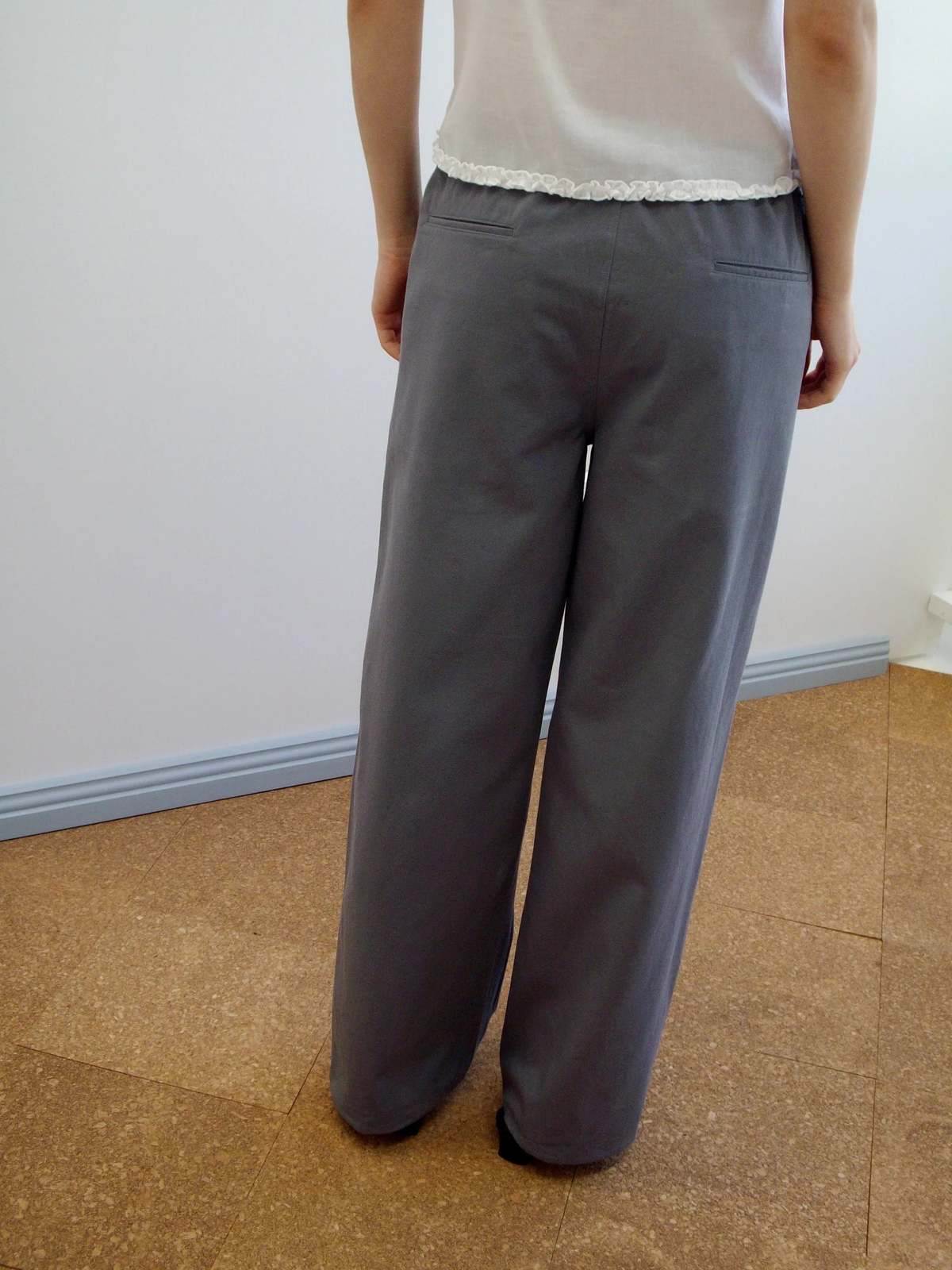 Deiji Studios Zip Pant Pants - Charcoal - Image 5 of 6
