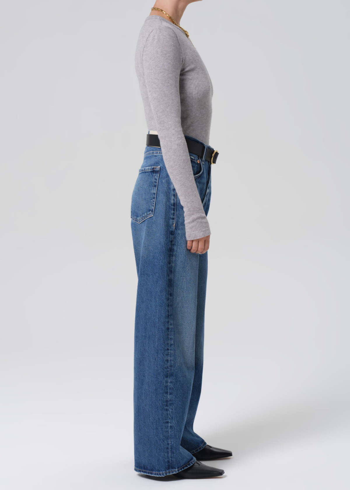 Citizens of Humanity Ayla Baggy Petite Jeans - Claremont - Image 5 of 5