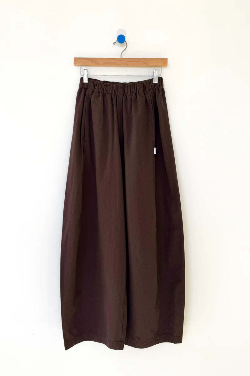 Le Bon Shoppe Parachute Pant - Dark Brown