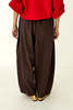 Le Bon Shoppe Parachute Pant - Dark Brown - Thumbnail 5
