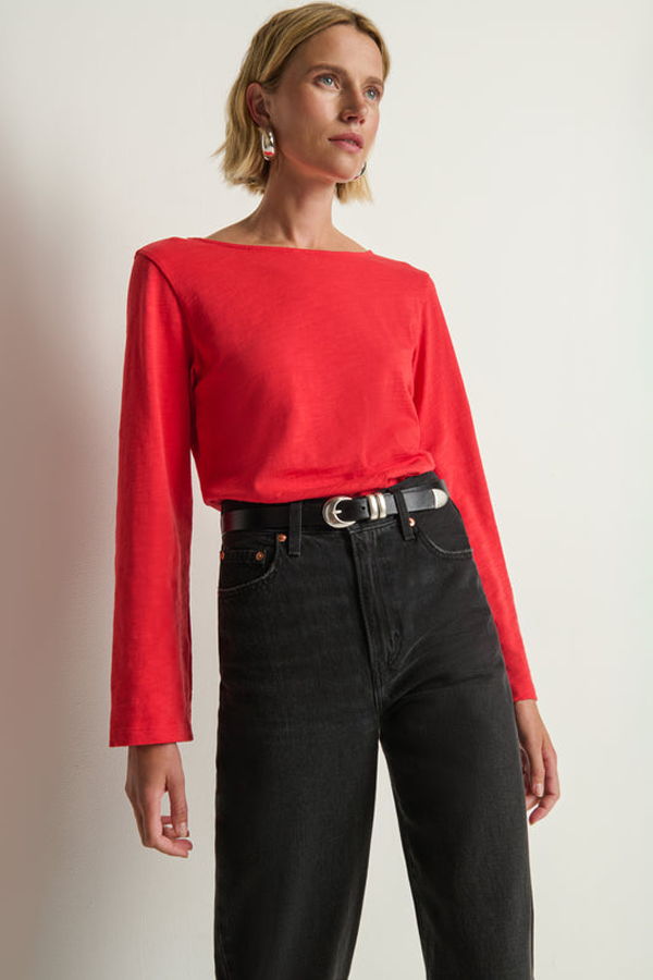 Nation Ltd Tavin Tie Back Top