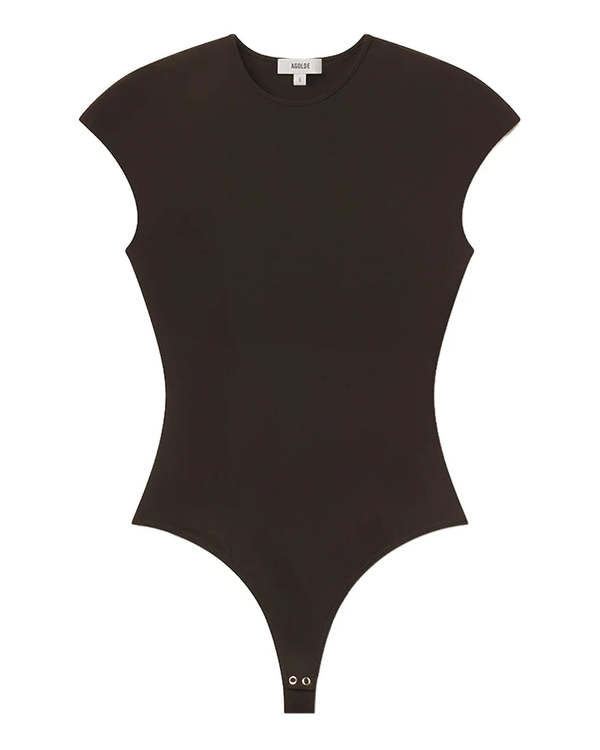 AGOLDE Agata Bodysuit - Brown AGOLDE Agata Bodysuit - Brown