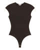 AGOLDE Agata Bodysuit - Brown - Thumbnail 1