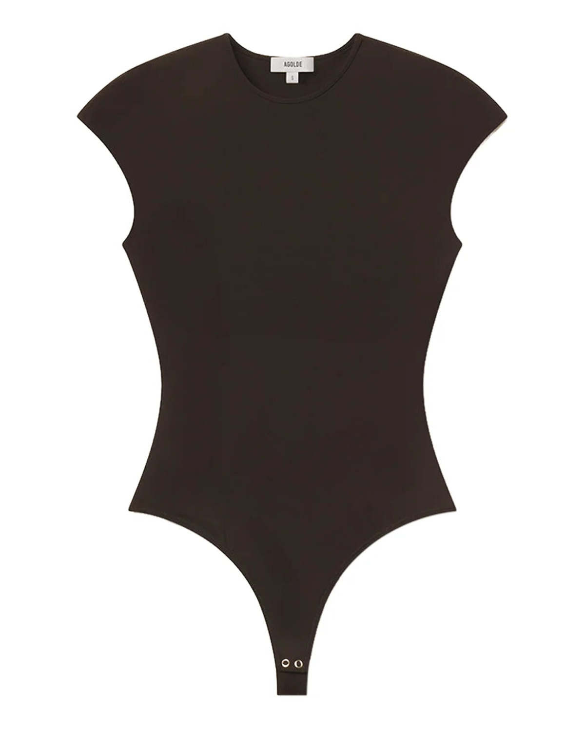 AGOLDE Agata Bodysuit - Brown - Image 1 of 1
