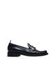 thom browne Spazzolato Pleated Varsity Loafer - Black - Thumbnail 1