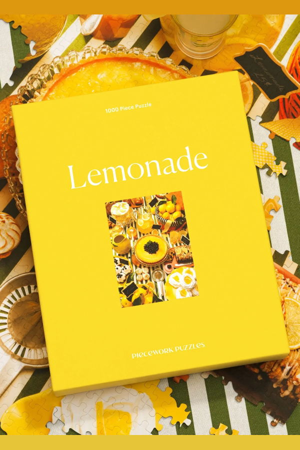 Piecework Puzzles Lemonade 1000 Piece Puzzle