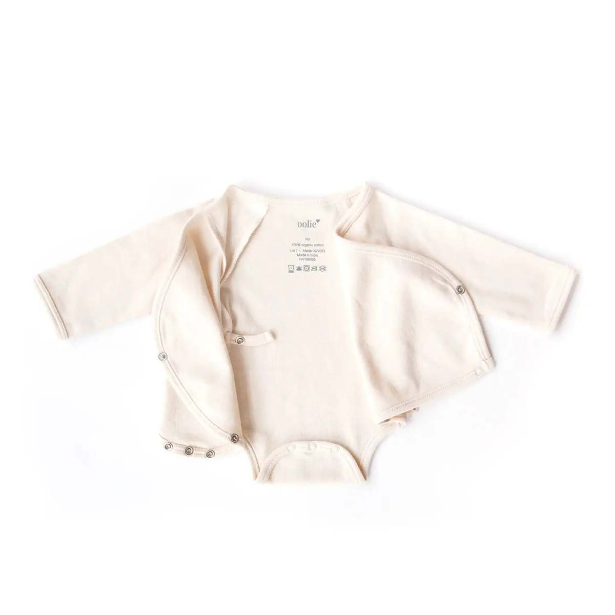KIDS My Little Cozmo Oolie Organic Baby Wrap Bodysuit - Image 2 of 3