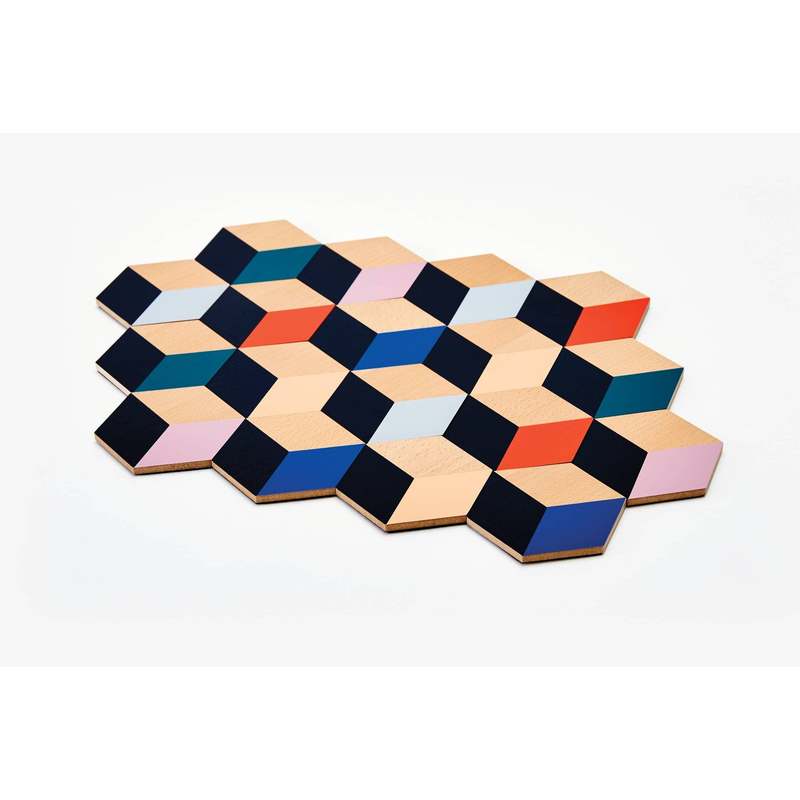 Areaware Table Tiles: Modern Multi Coasters