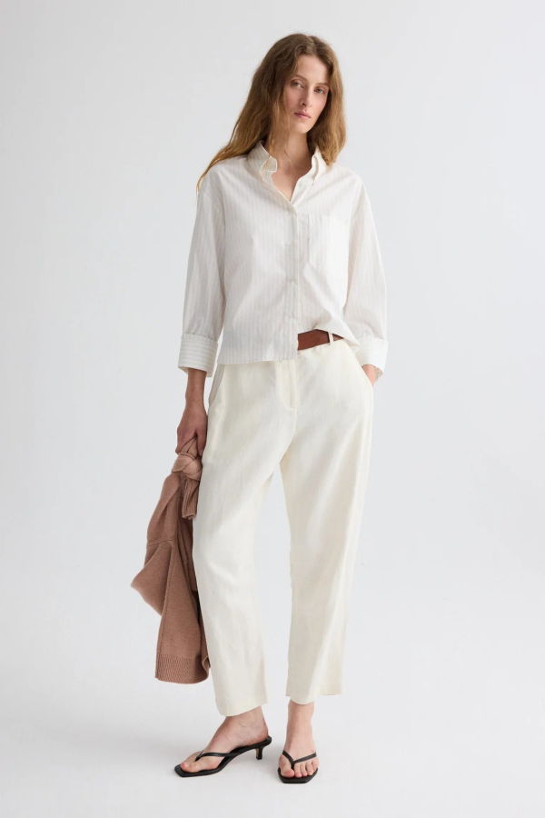 TWP J.D. Shirt - White Multi