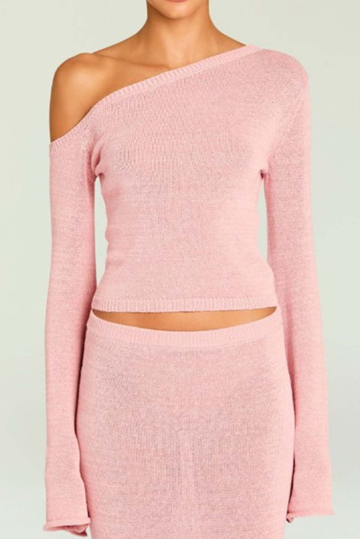 Ser.o.ya Alivia Knit Top - Coral Blush - Image 1 of 1