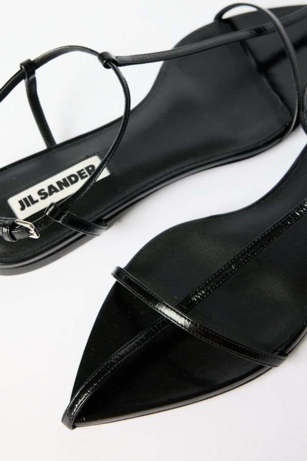 Jil Sander Flat Strappy Sandals