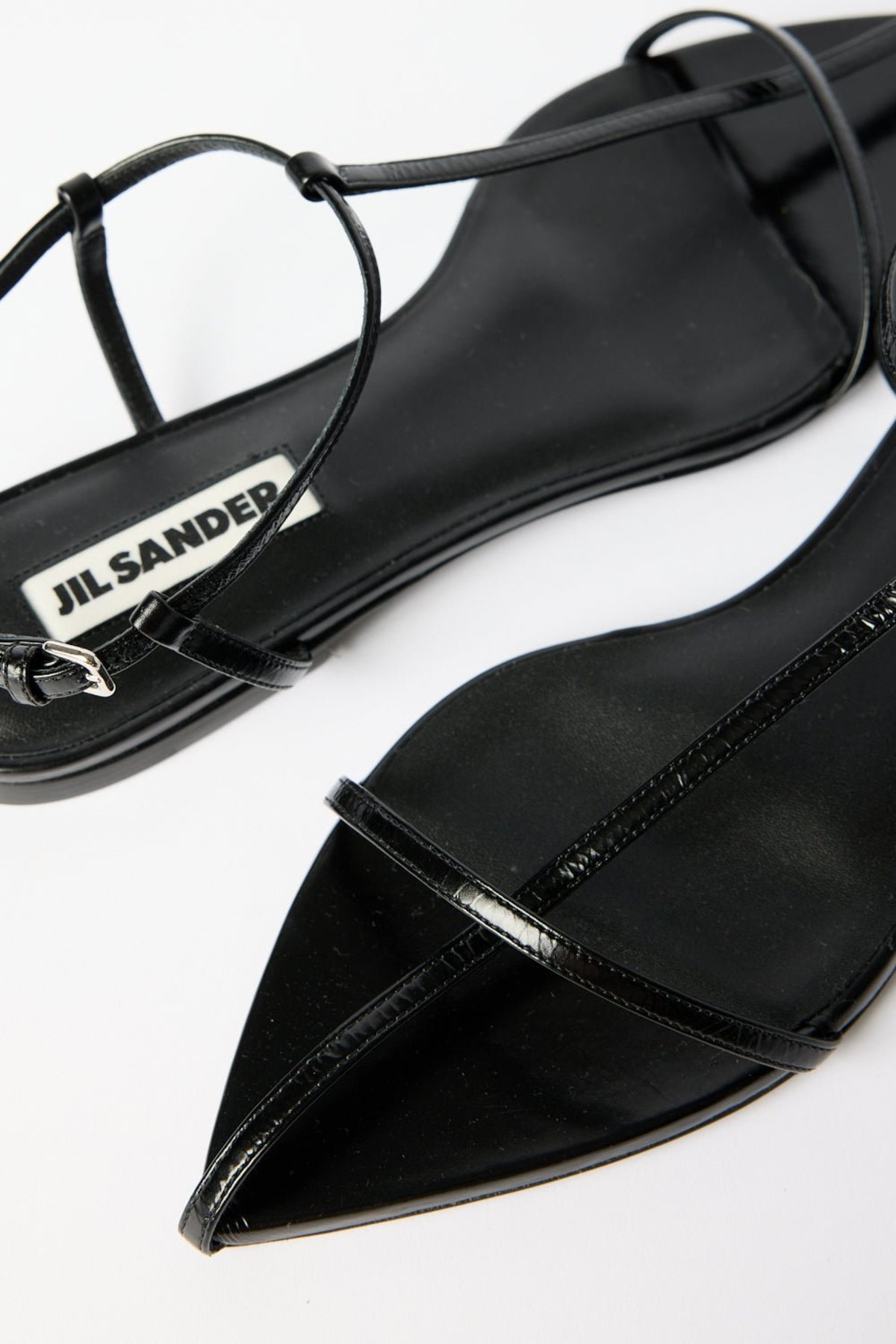 Jil Sander Flat Strappy Sandals - Image 2 of 3