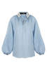 Rosewater House Ivy Blouse - Blue/White - Thumbnail 2