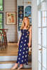 Rosewater House Malika Dress - Navy/White - Thumbnail 1