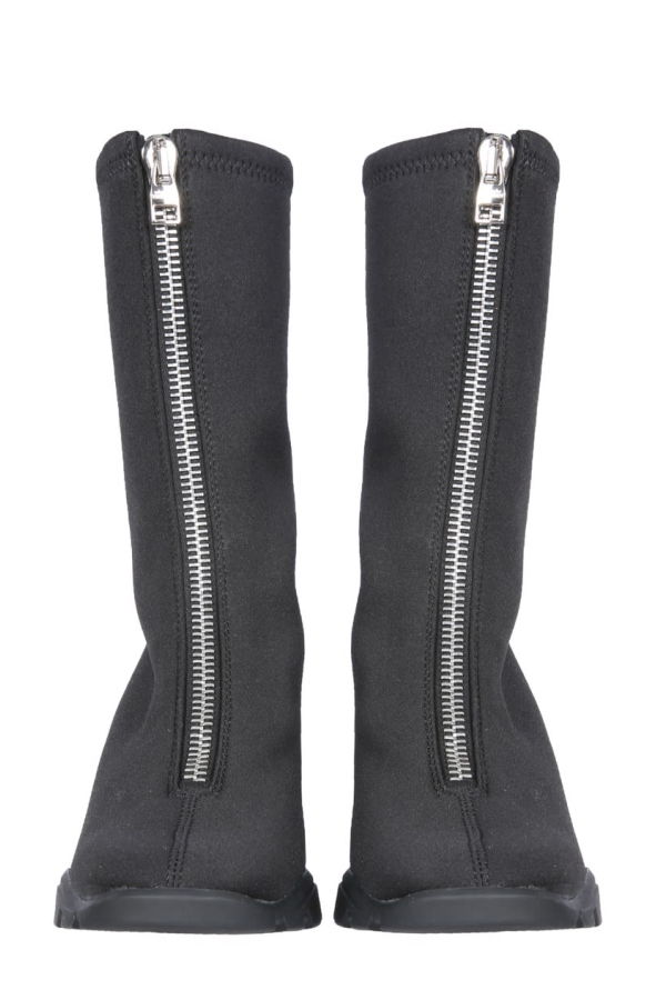 Alexander McQueen Slim Tread Boots - Black