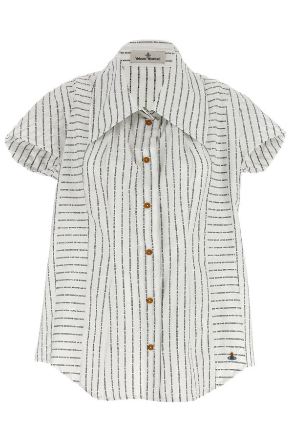 Vivienne Westwood Twisted Bagatelle Shirt - White/Black