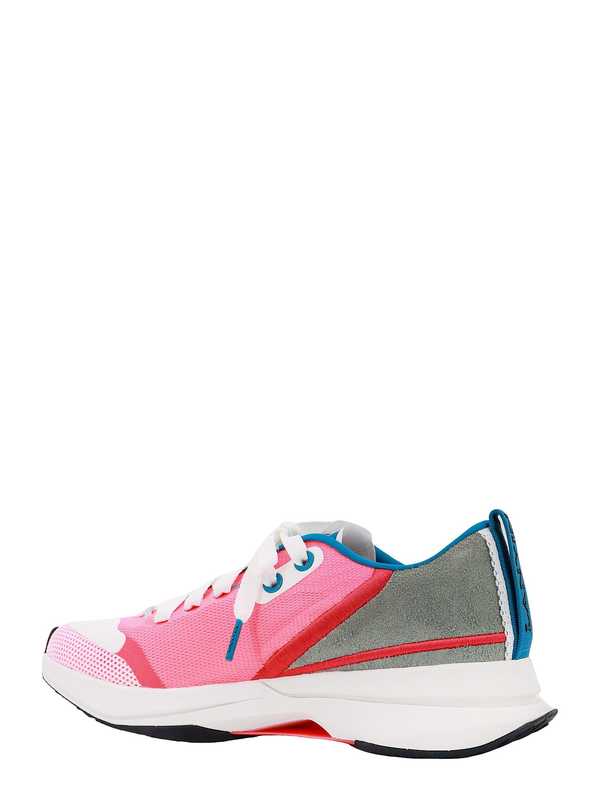 Lanvin Suede and Nylon Sneakers - Pink
