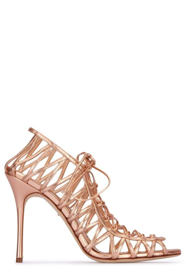 Manolo Blahnik Hamza Strappy Open Toe Sandals - BPNK
