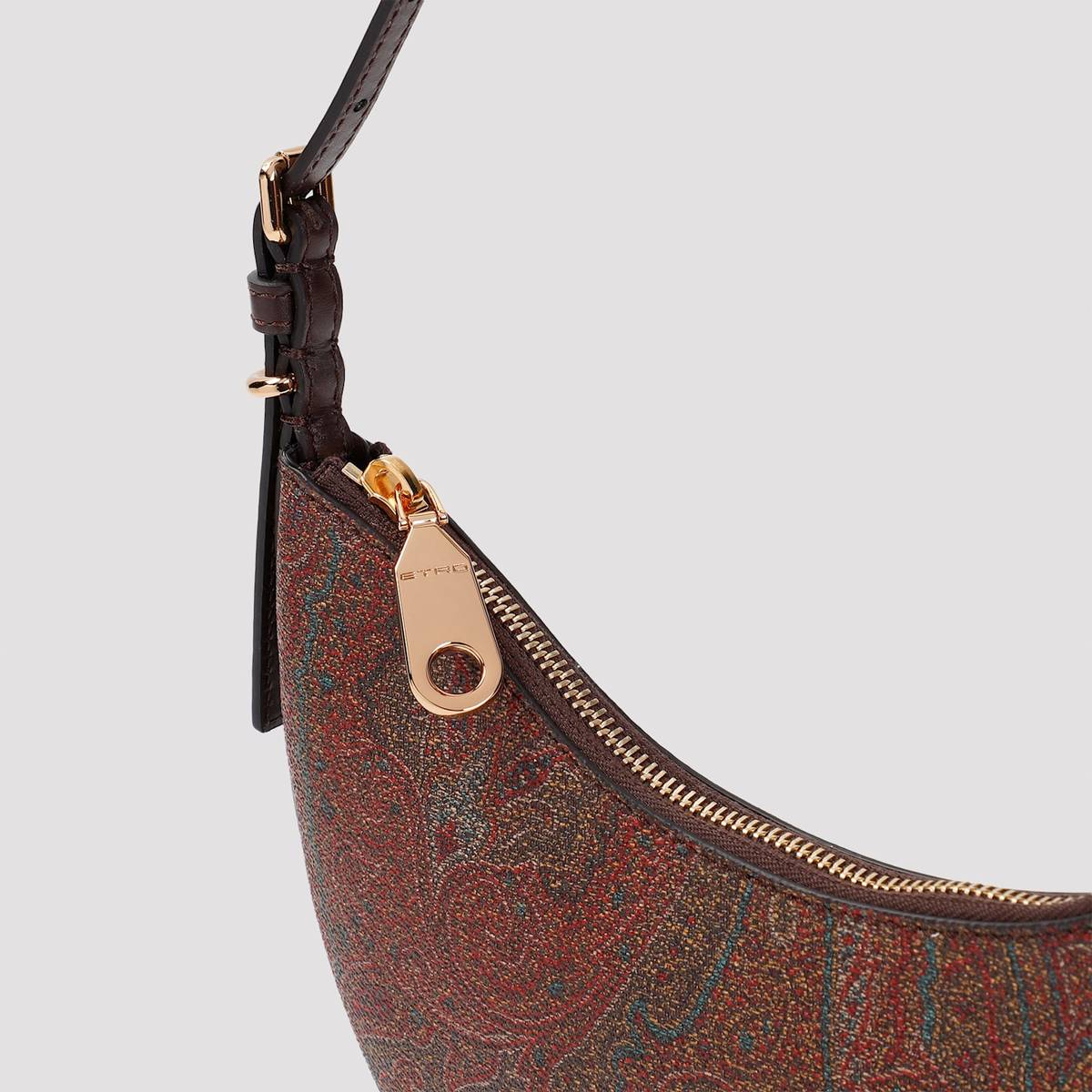 Etro Essential Hobo Bag - Marrone - Image 5 of 5