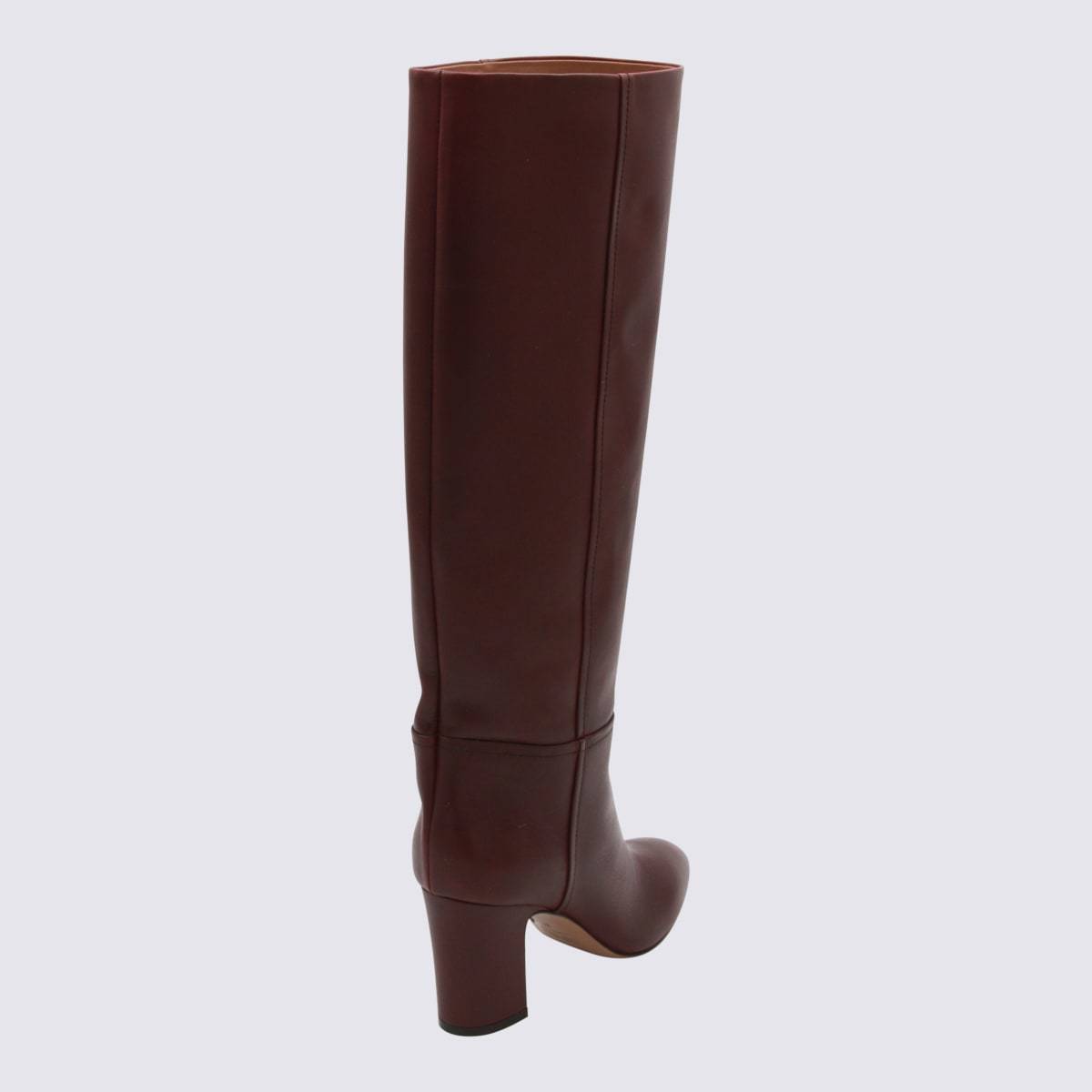 Paris Texas Brown Leather Boots - Rouge Noir - Image 3 of 4
