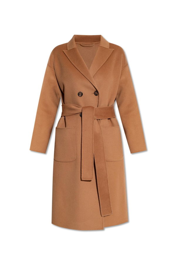 Anine Bing Dylan Wool Coat - Camel