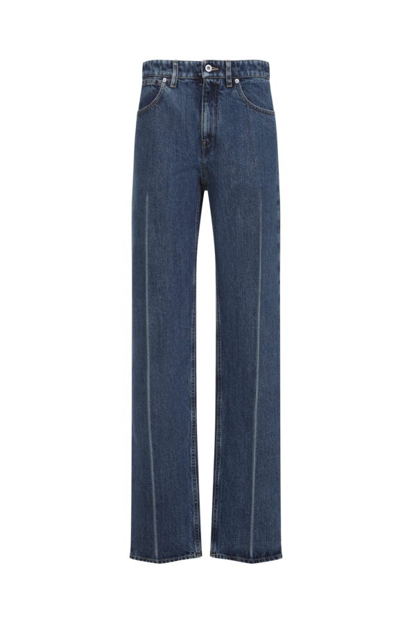 Jil Sander 114 Treated Trousers - Indigo