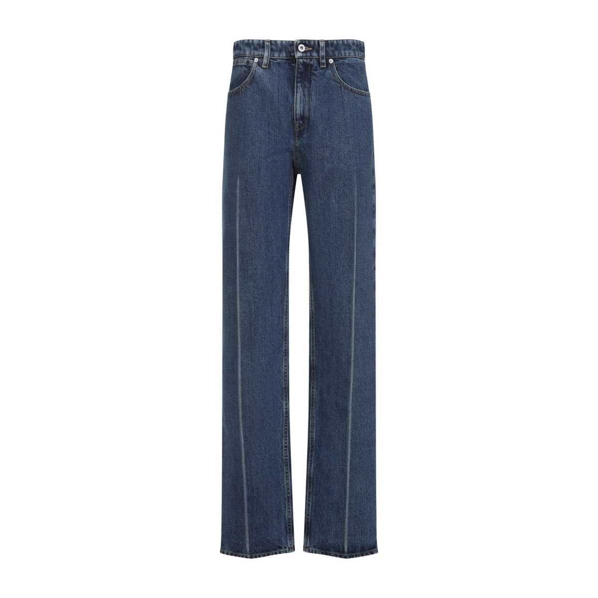 Jil Sander 114 Treated Trousers - Indigo - Image 2 of 5