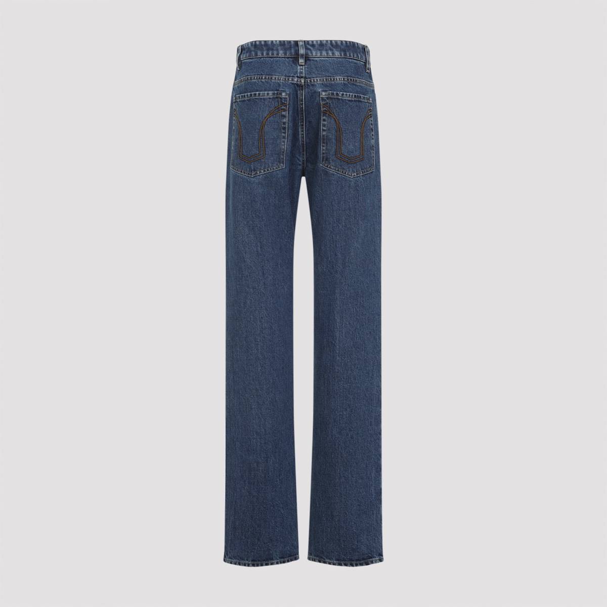 Jil Sander 114 Treated Trousers - Indigo - Image 4 of 5