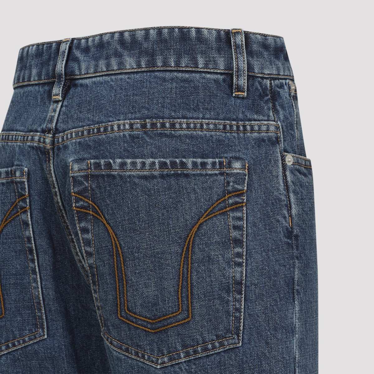 Jil Sander 114 Treated Trousers - Indigo - Image 5 of 5