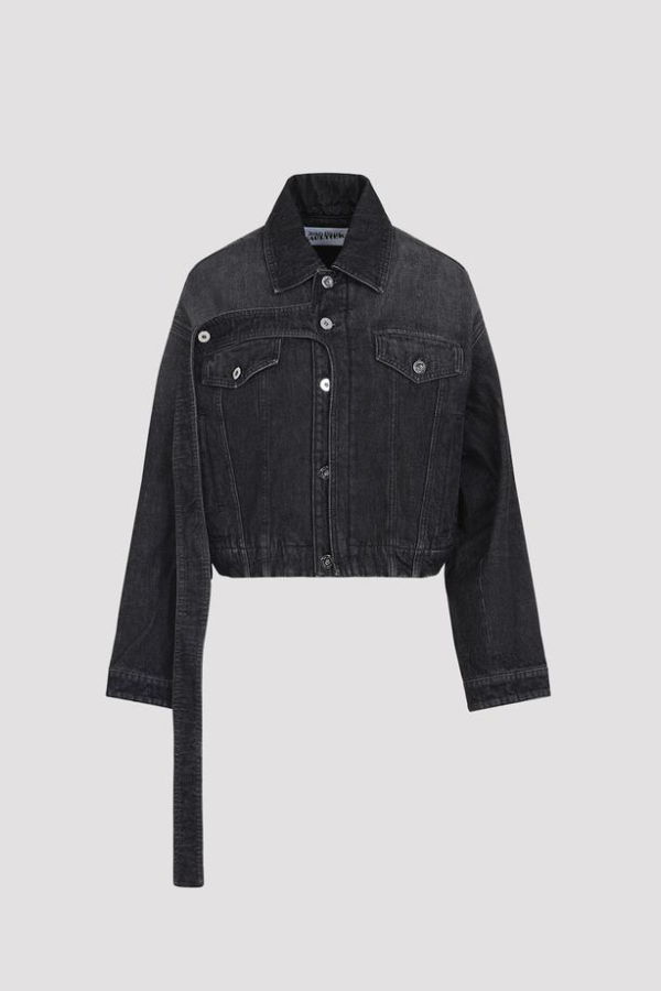 Jean Paul Gaultier Oversized Denim Jacket - Vintageblack