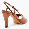 MIU MIU Brown Leather Sandals - Brandy - Thumbnail 3