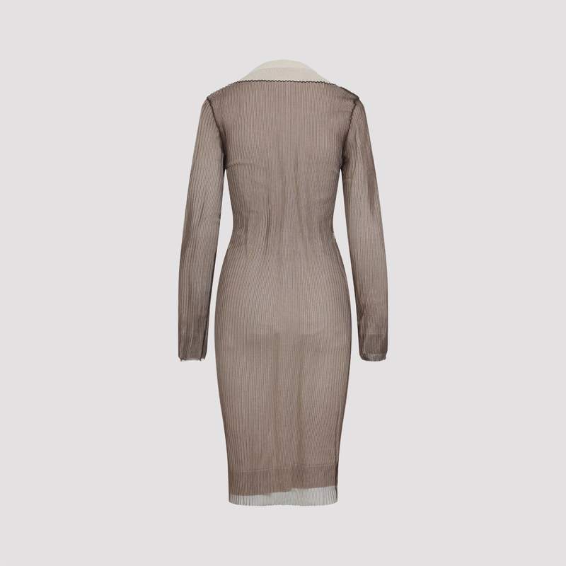 MM6 Maison Margiela Cardigan - Beige Brown