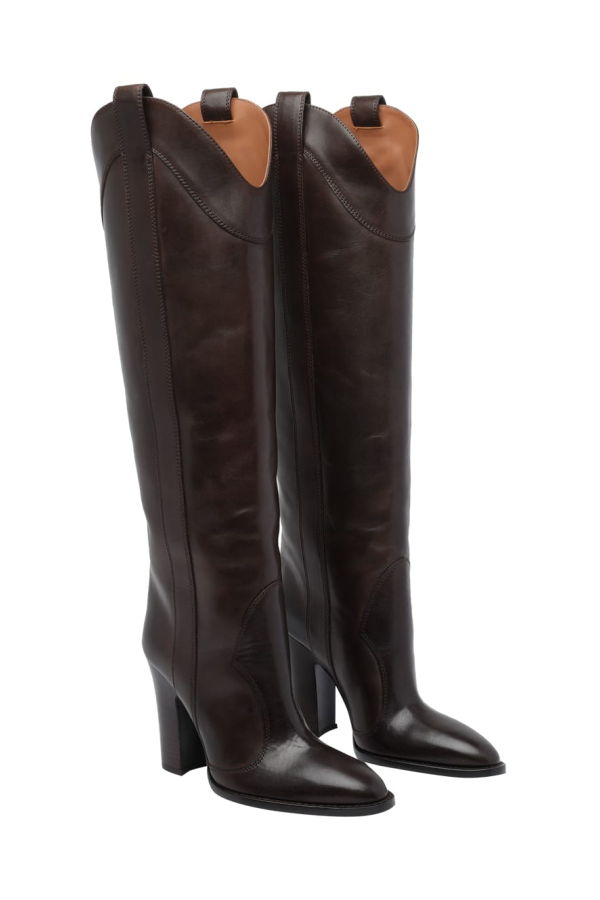Paris Texas Lavinia Western Boots - Brown