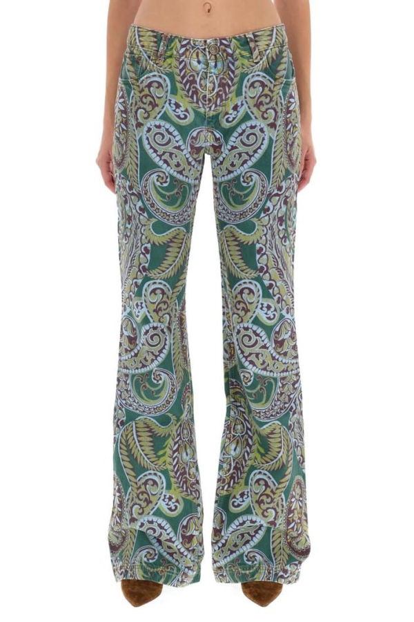 Etro Wide Jeans - Denim