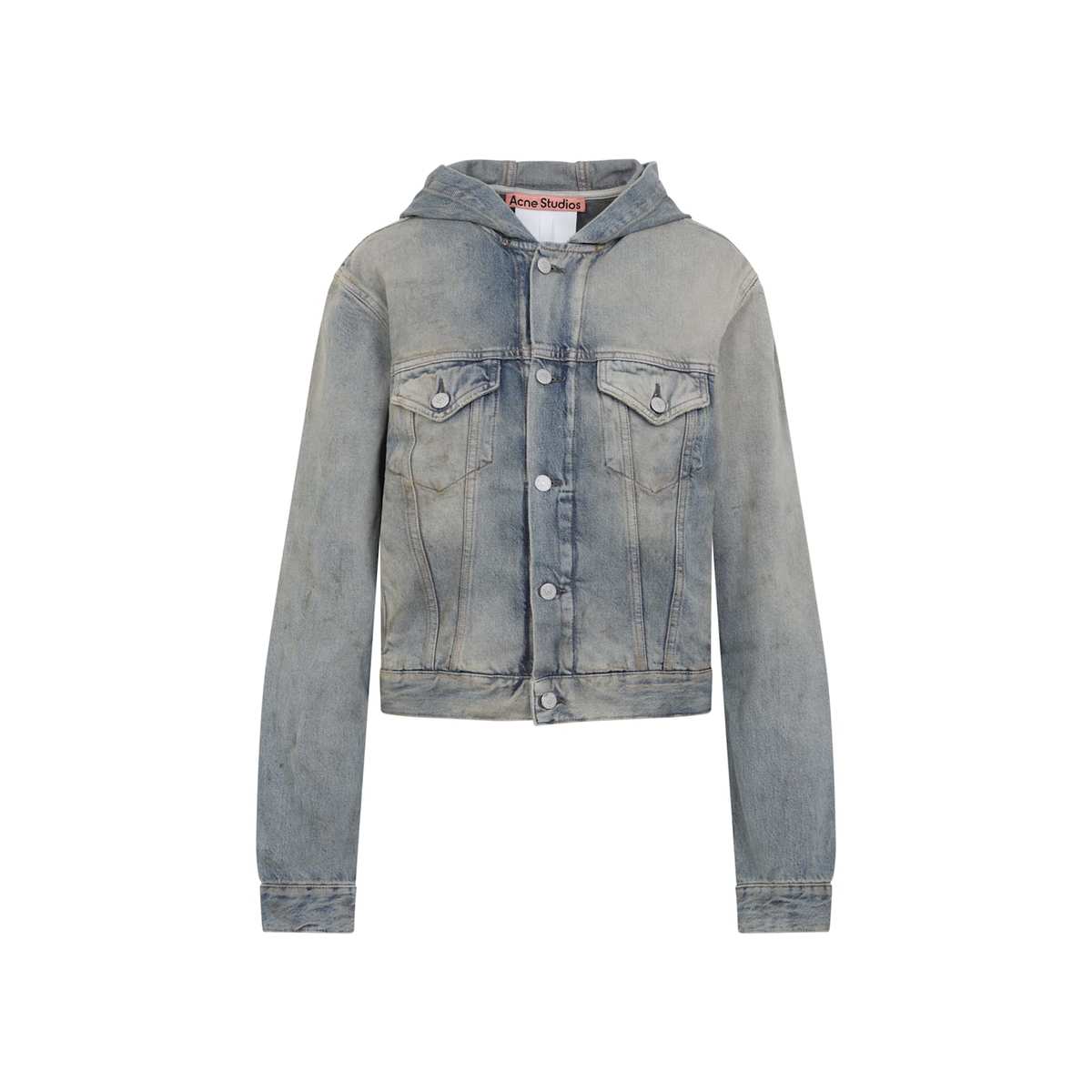 Acne Studios Cotton Jacket - Blue - Image 2 of 5