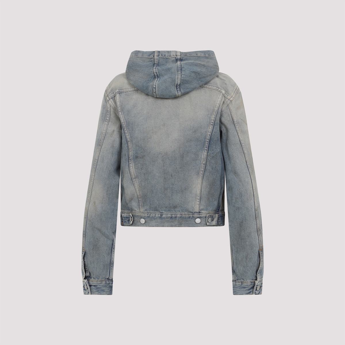 Acne Studios Cotton Jacket - Blue - Image 4 of 5