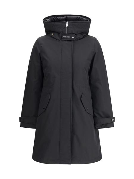 Margaret Howell Hooded Coat - Black | Garmentory