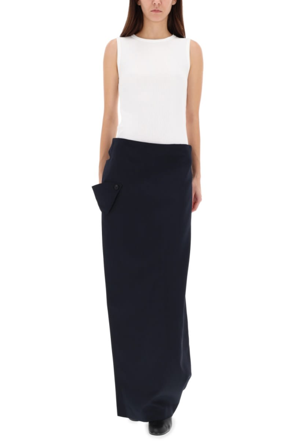 Jean Paul Gaultier The Wraparound Pants Skirt Pants - Blue