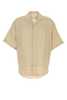 Ami Alexandre Mattiussi Beige Viscose Shirt - WHITECOFFEE - Thumbnail 1