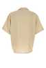 Ami Alexandre Mattiussi Beige Viscose Shirt - WHITECOFFEE - Thumbnail 2