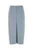 Ami Alexandre Mattiussi Pastel Light-Blue Stretch Satin Skirt - Ciel - Thumbnail 1