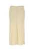 Ami Alexandre Mattiussi Ivory Stretch Viscose Skirt - Ivory - Thumbnail 1