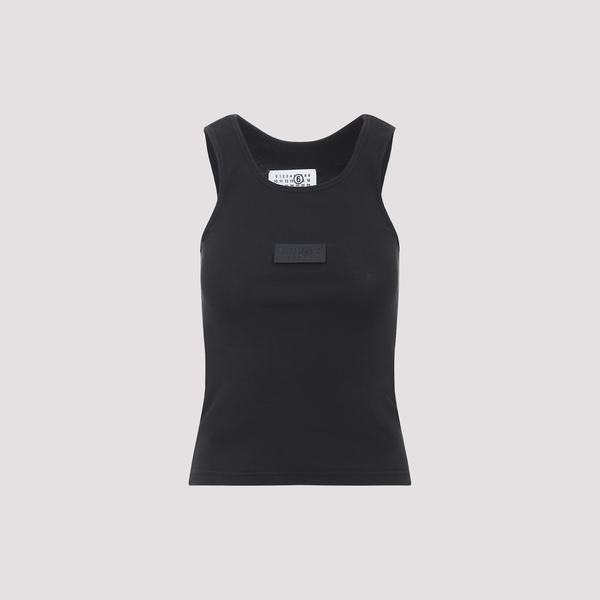 MM6 Maison Margiela Tank Top - Black