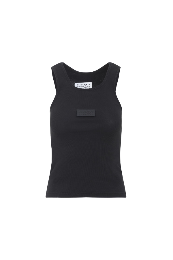 MM6 Maison Margiela Tank Top - Black