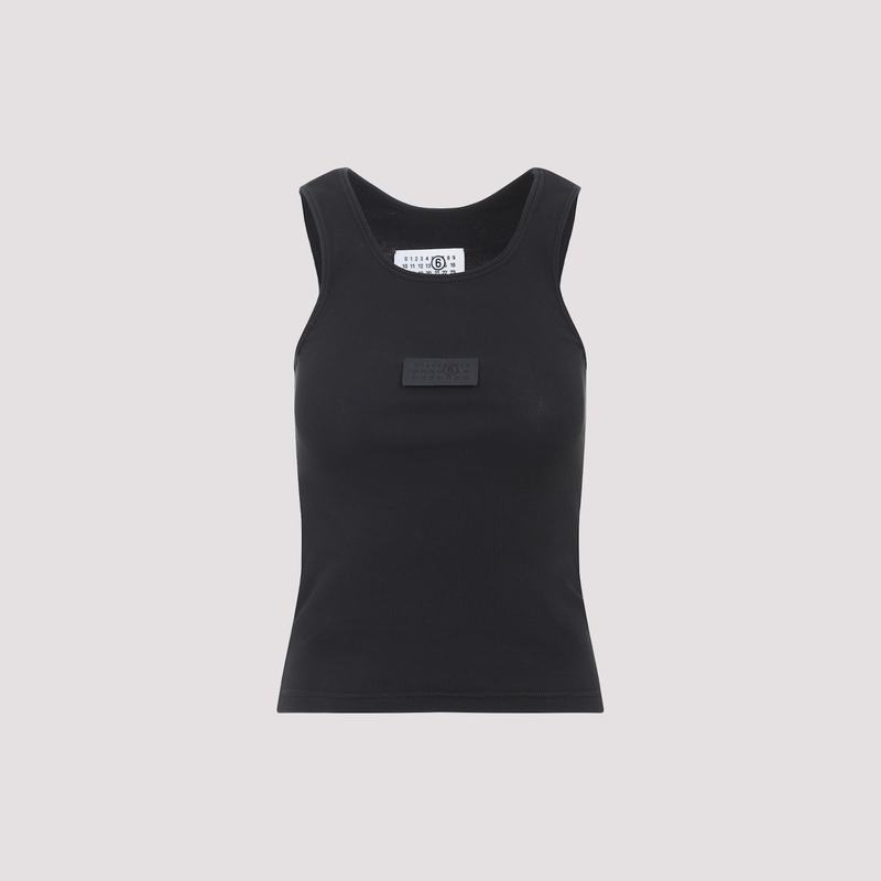 MM6 Maison Margiela Tank Top - Black