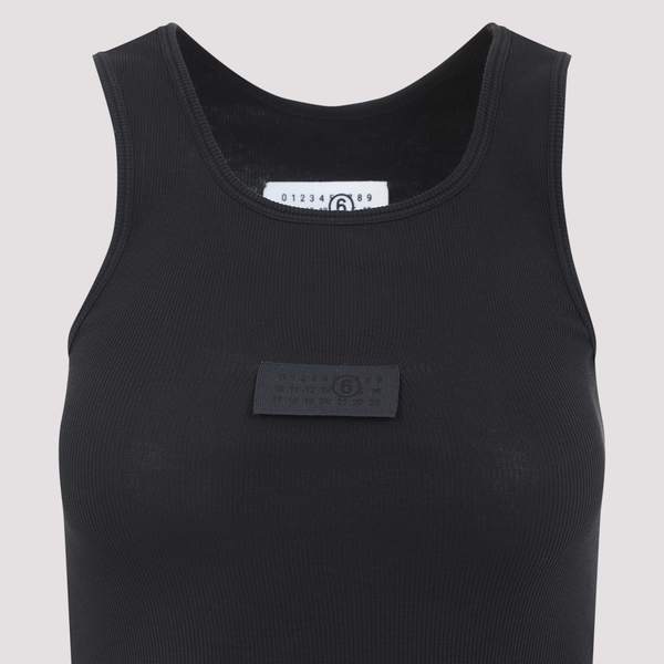 MM6 Maison Margiela Tank Top - Black
